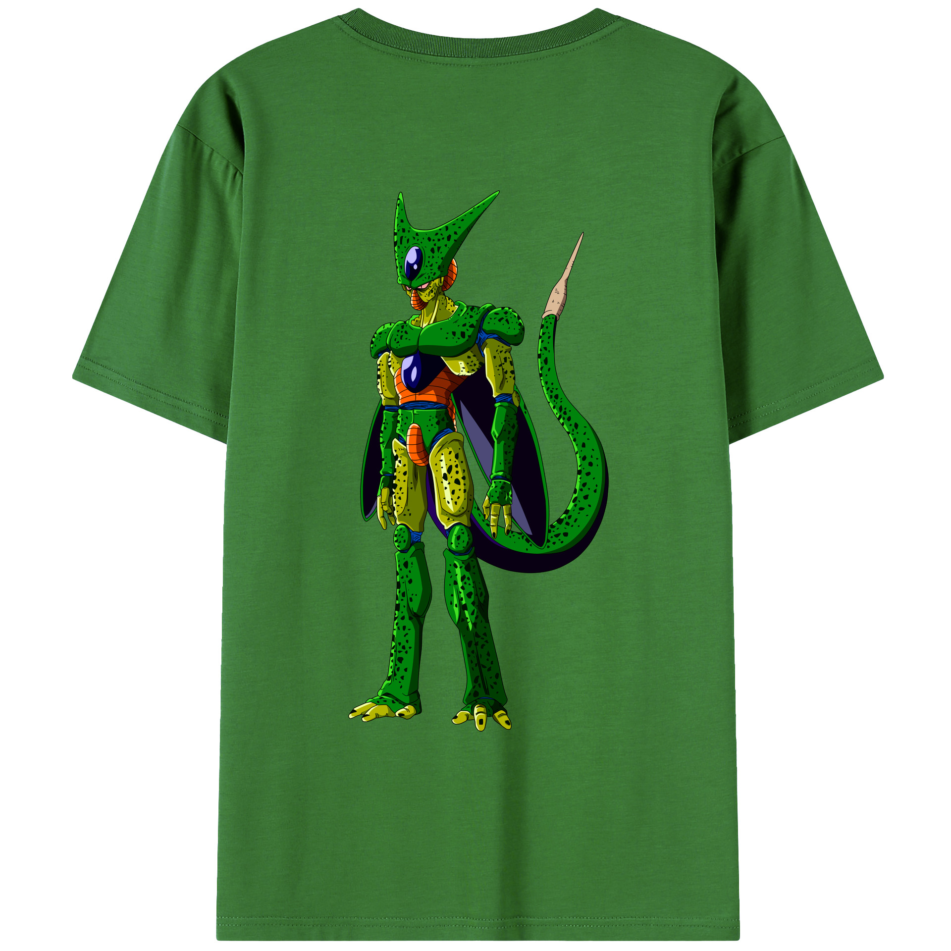 （画像用） ドラゴンボール セル DRAGON BALL Cell レディース半袖Tシャツ(バックプリント)